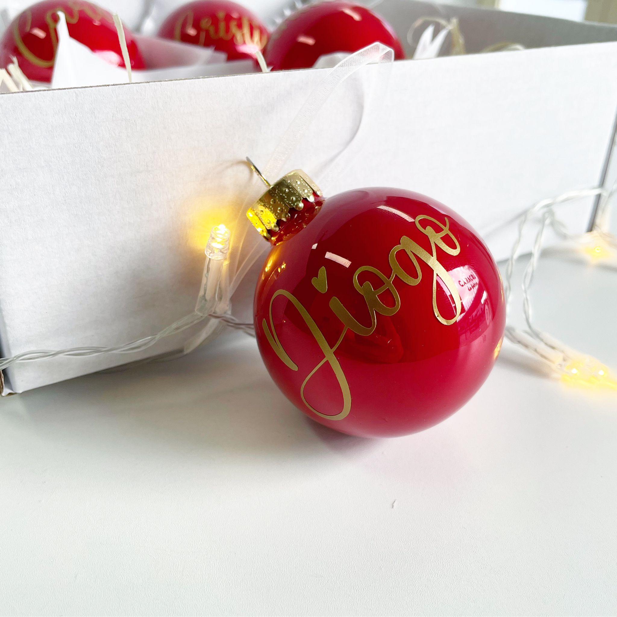 bola de natal 6 cm (personalizadas)