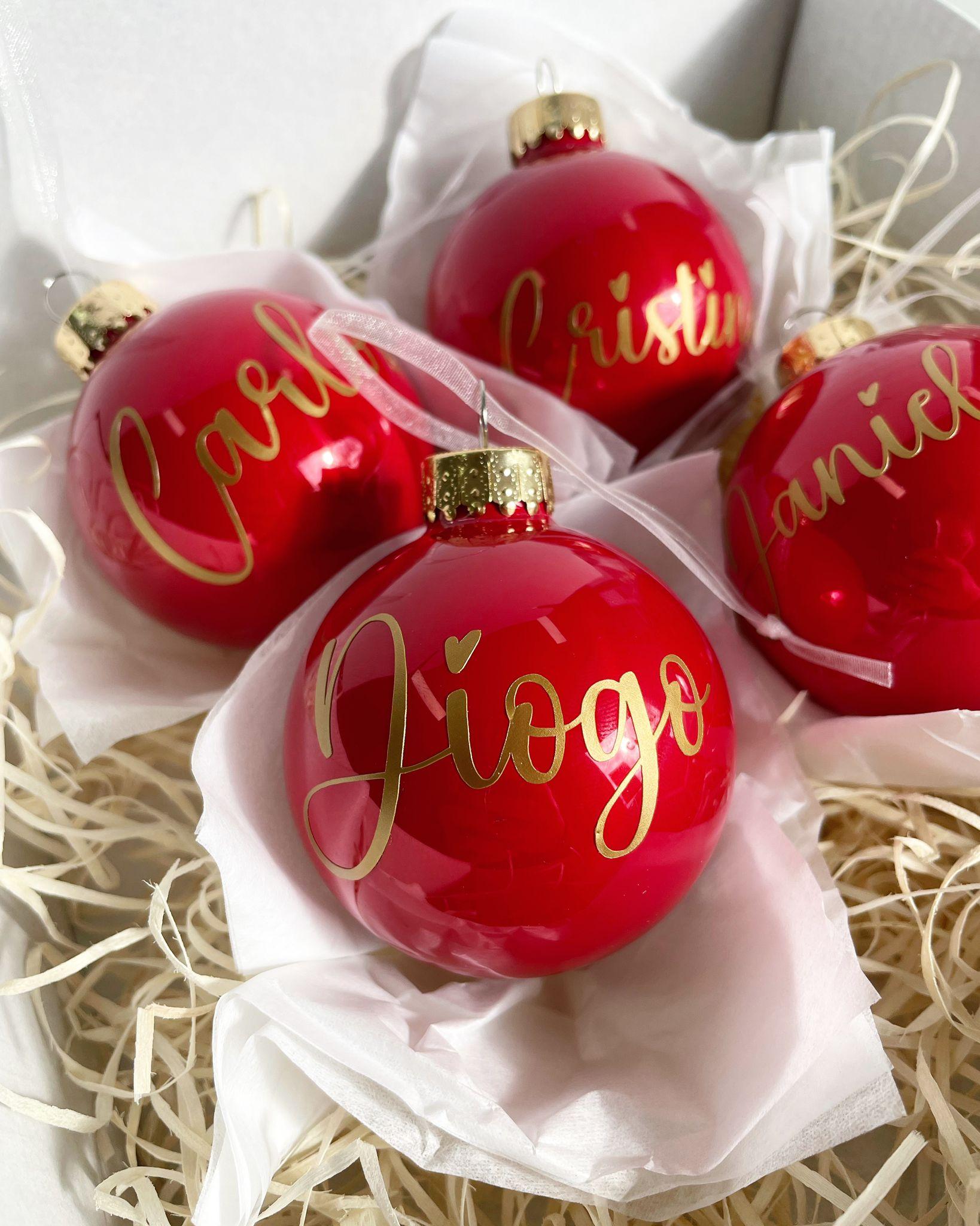 bola de natal 6 cm (personalizadas)