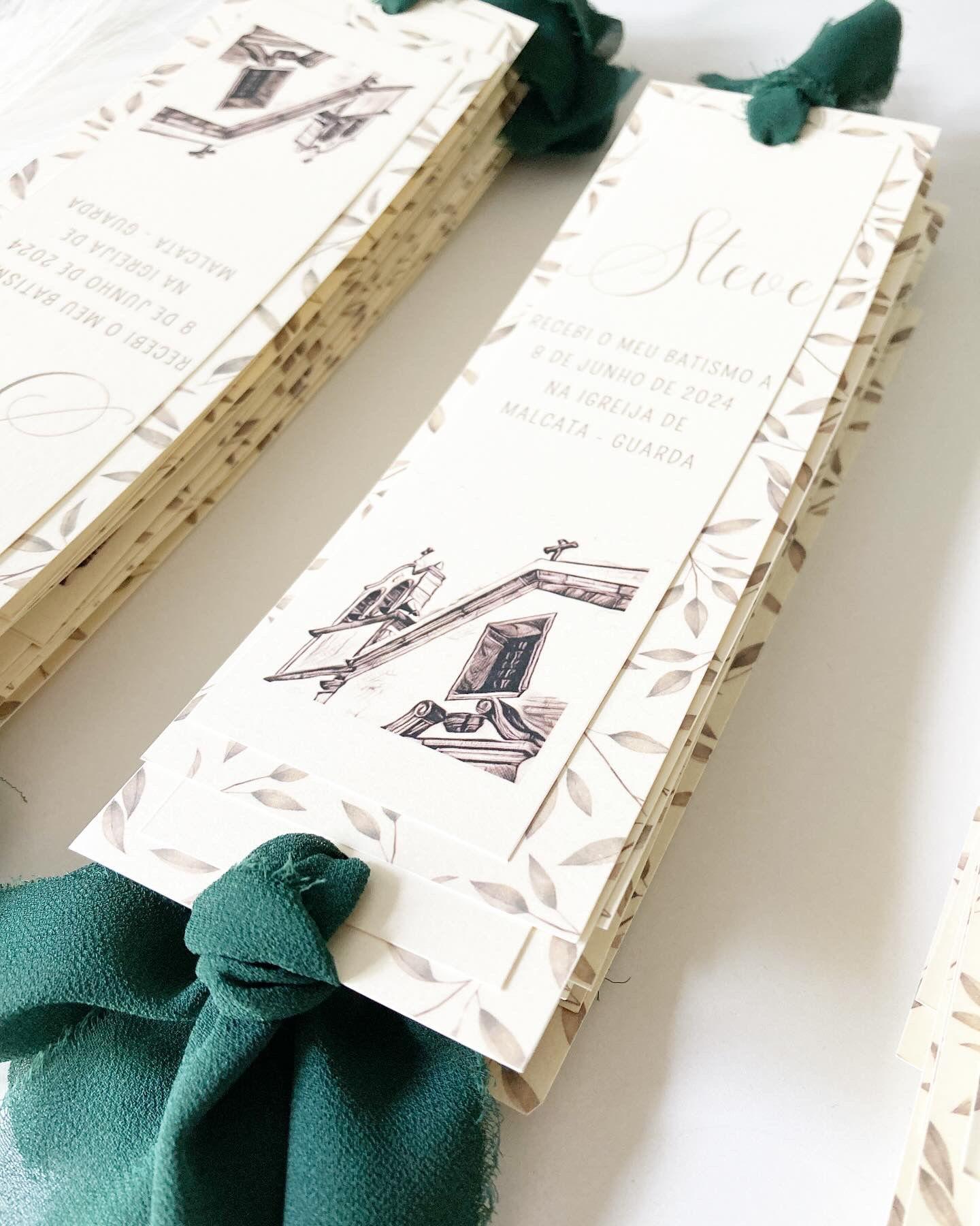 Lembrança Batizado – Marcador de Livro