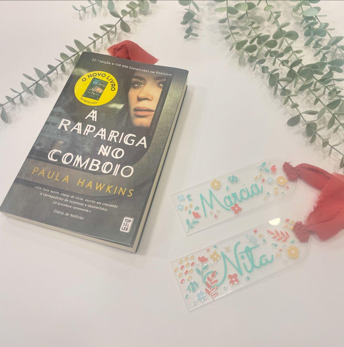 Marcador de livros - Acrilico