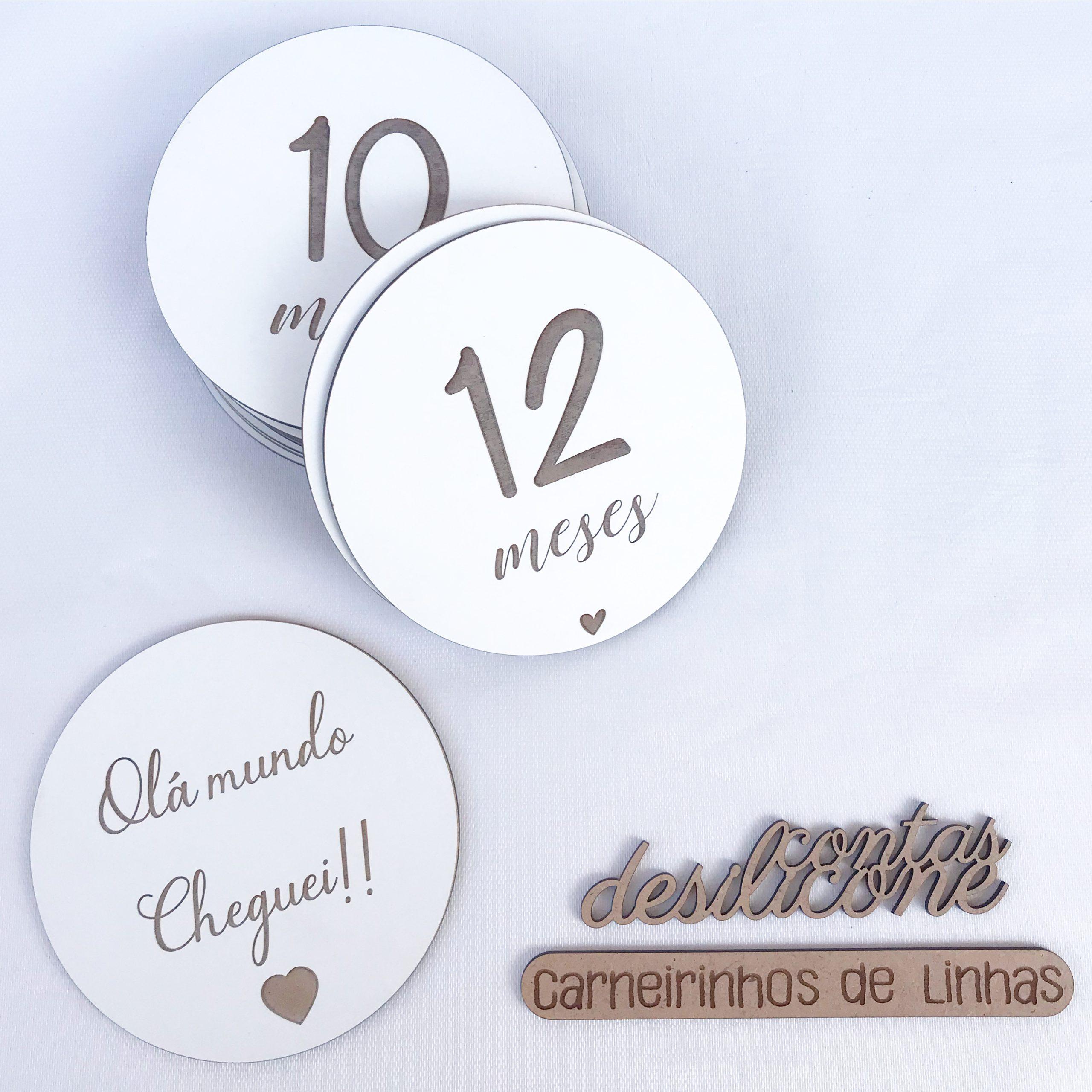 placas milestone bebé