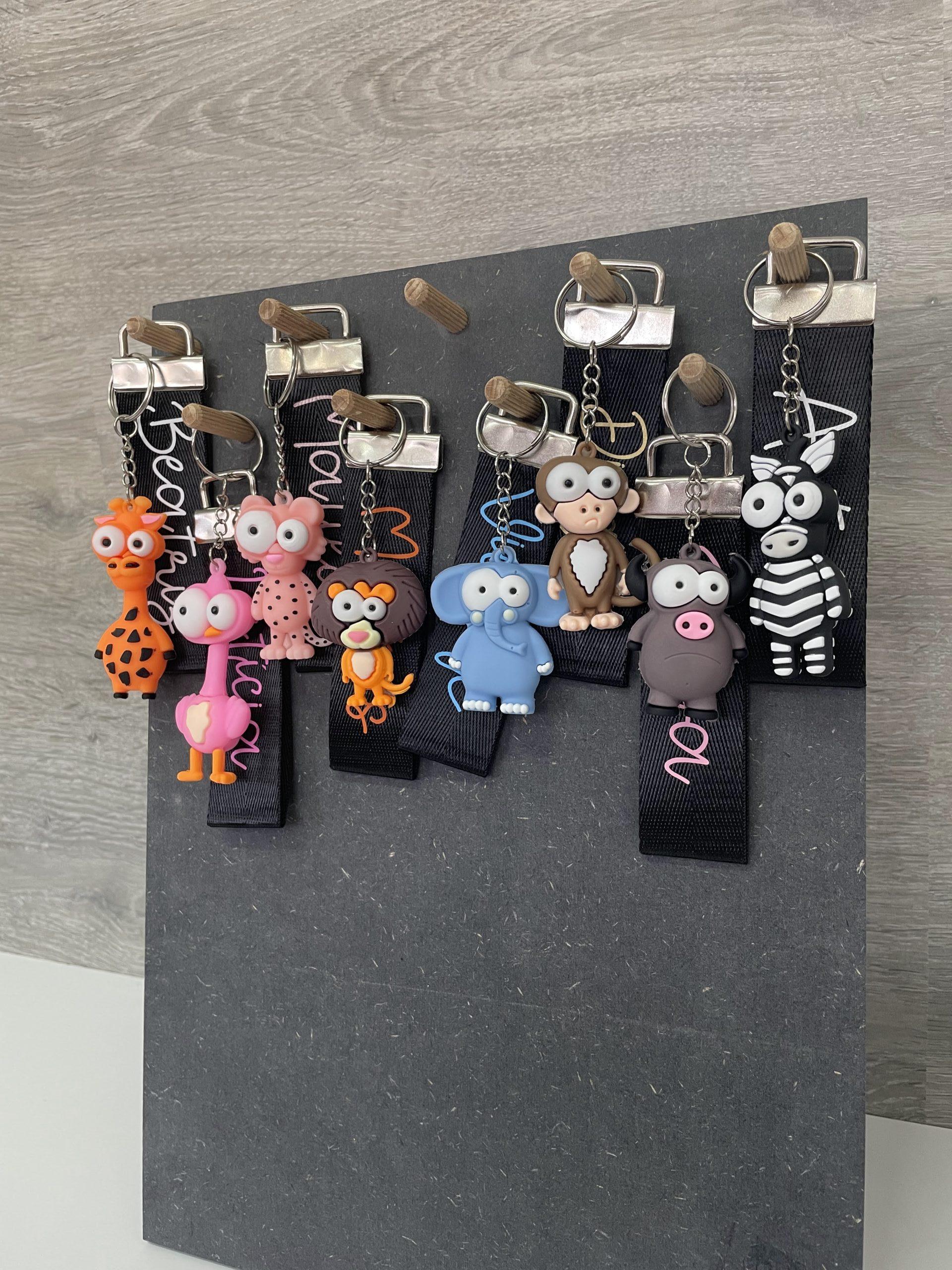 Porta-Chaves Personalizado com Bichinhos