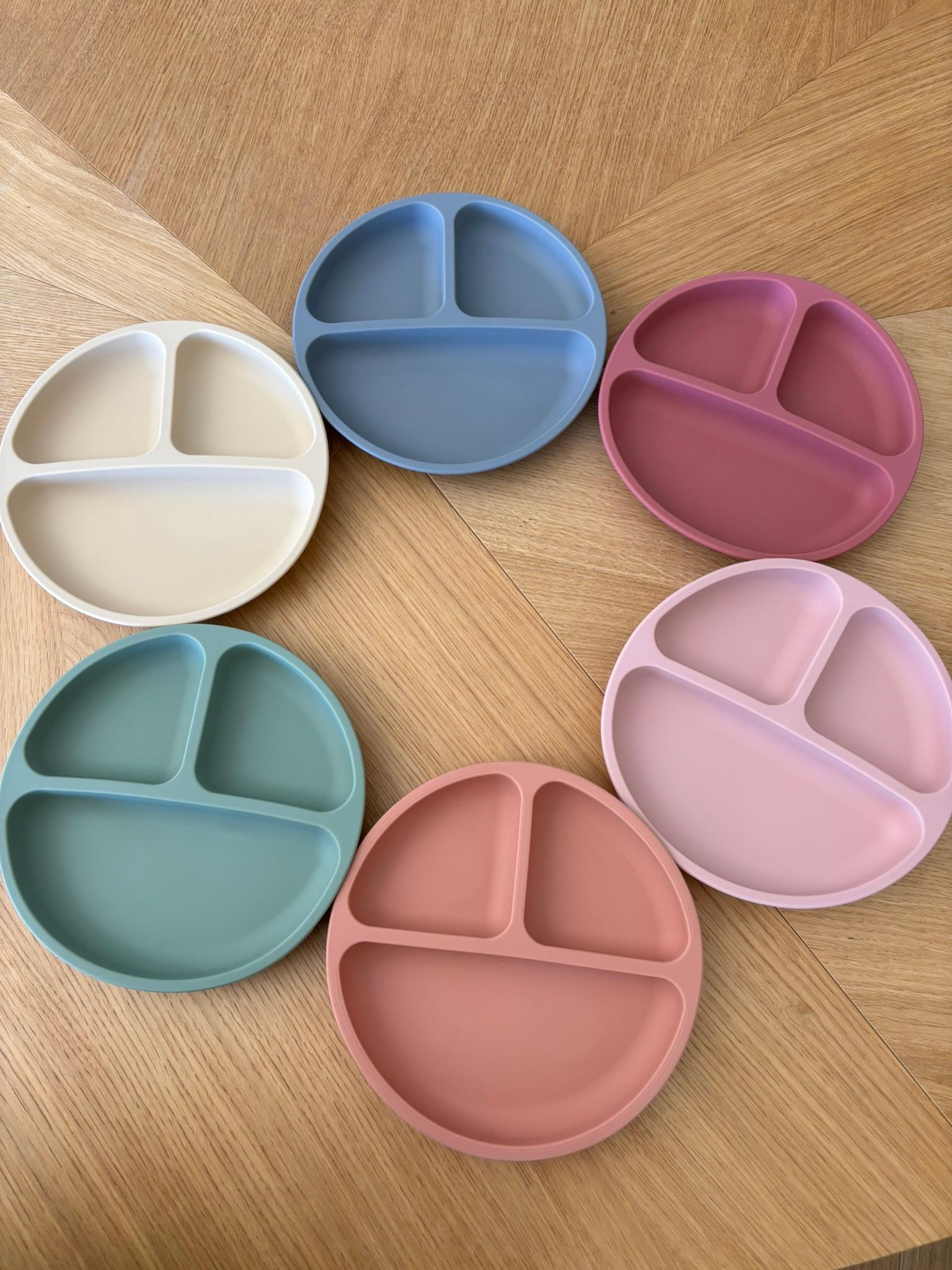 prato de silicone (modelo 4 ventosas)