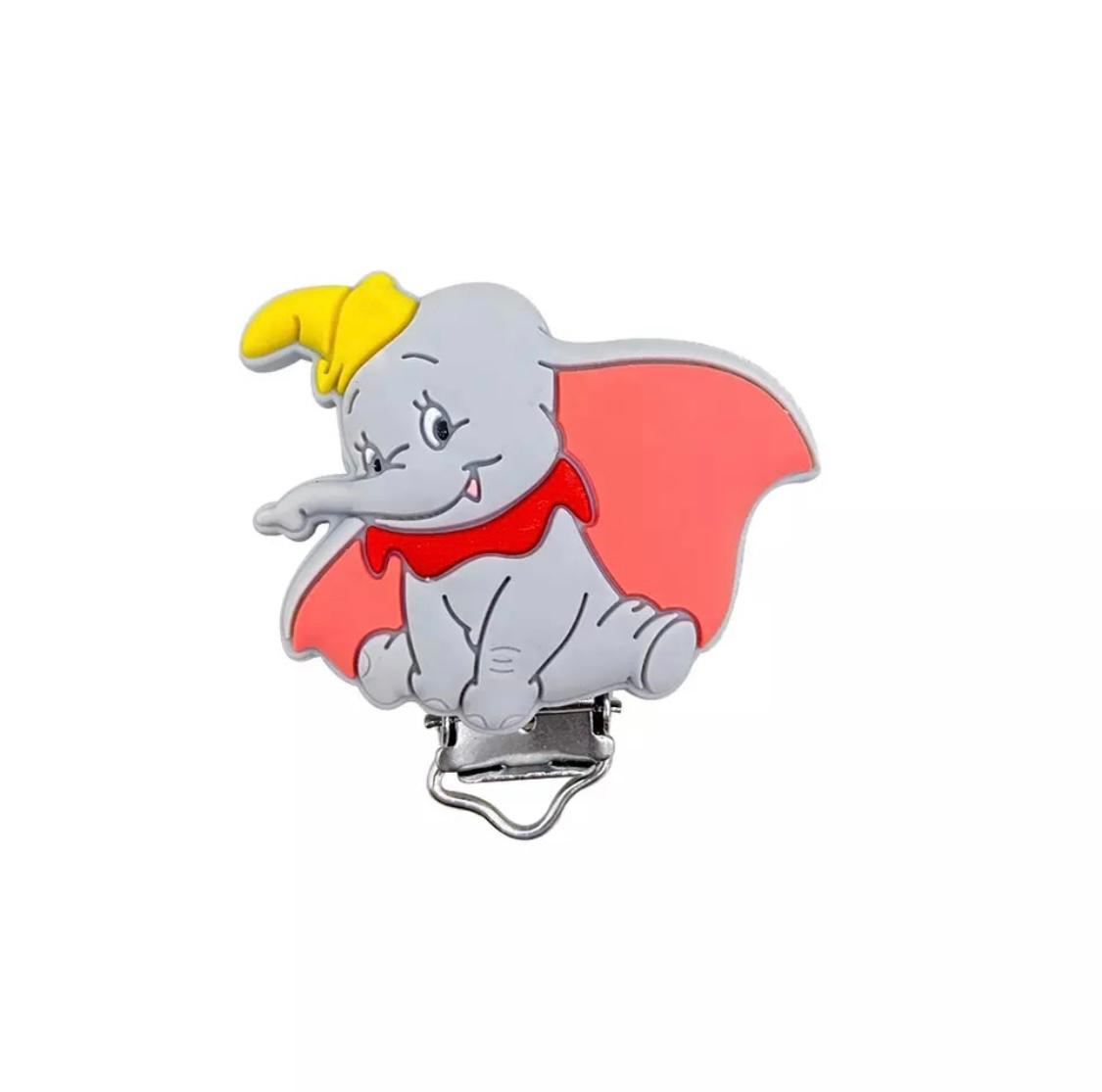 Prendedor silicone (dumbo disney)