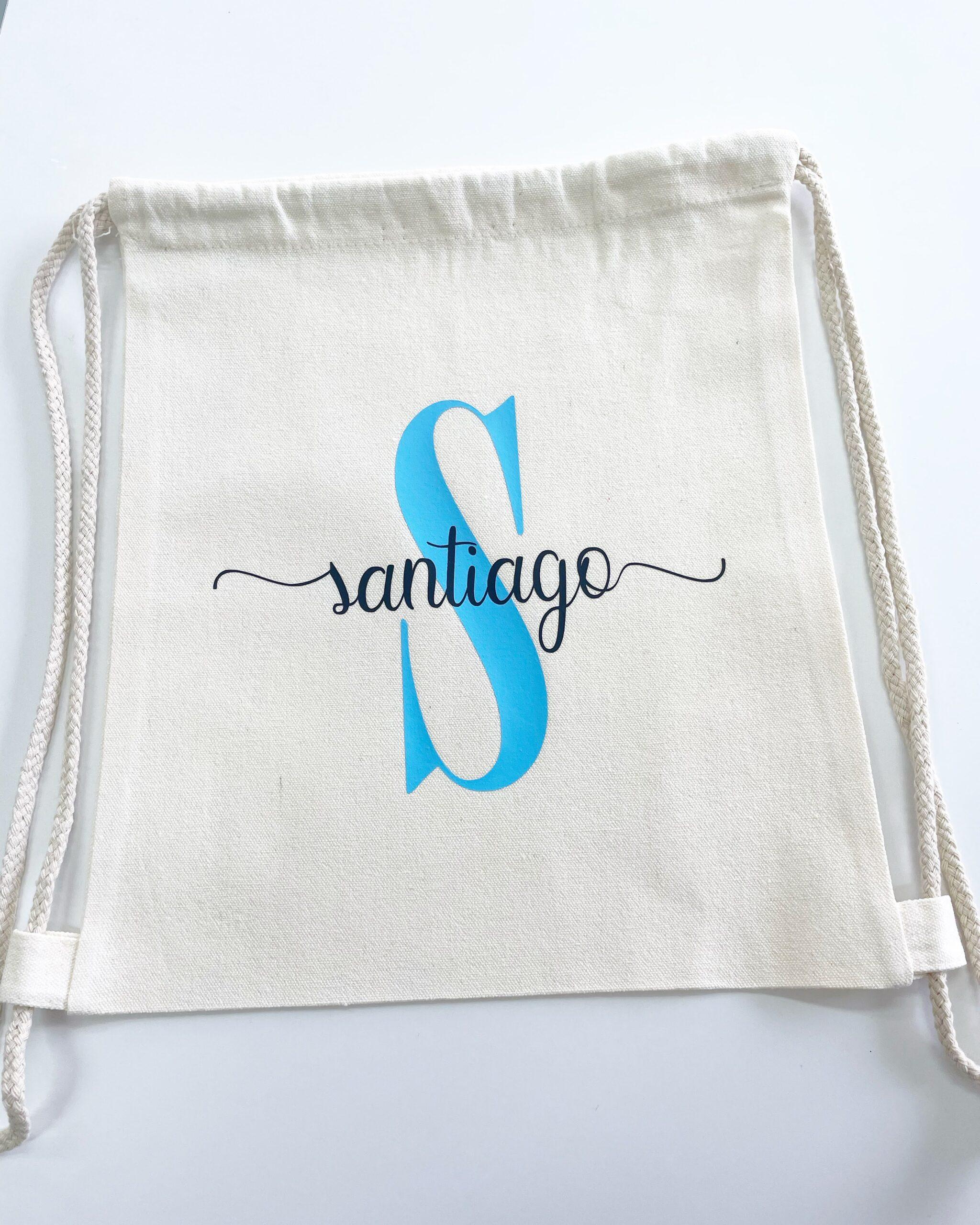 saco tipo mochila